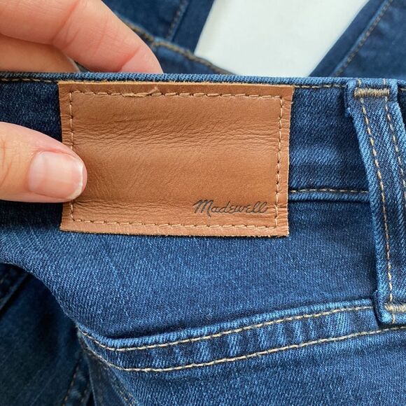 Madewell 10" High-Rise Skinny Jeans in Hayes Wash Size 26 - Picture 8 of 12